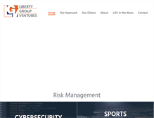Tablet Screenshot of libertygroupventures.com